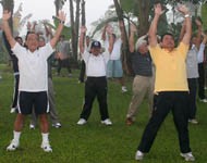 SBY Jalan-jalan di Kebun Kopi